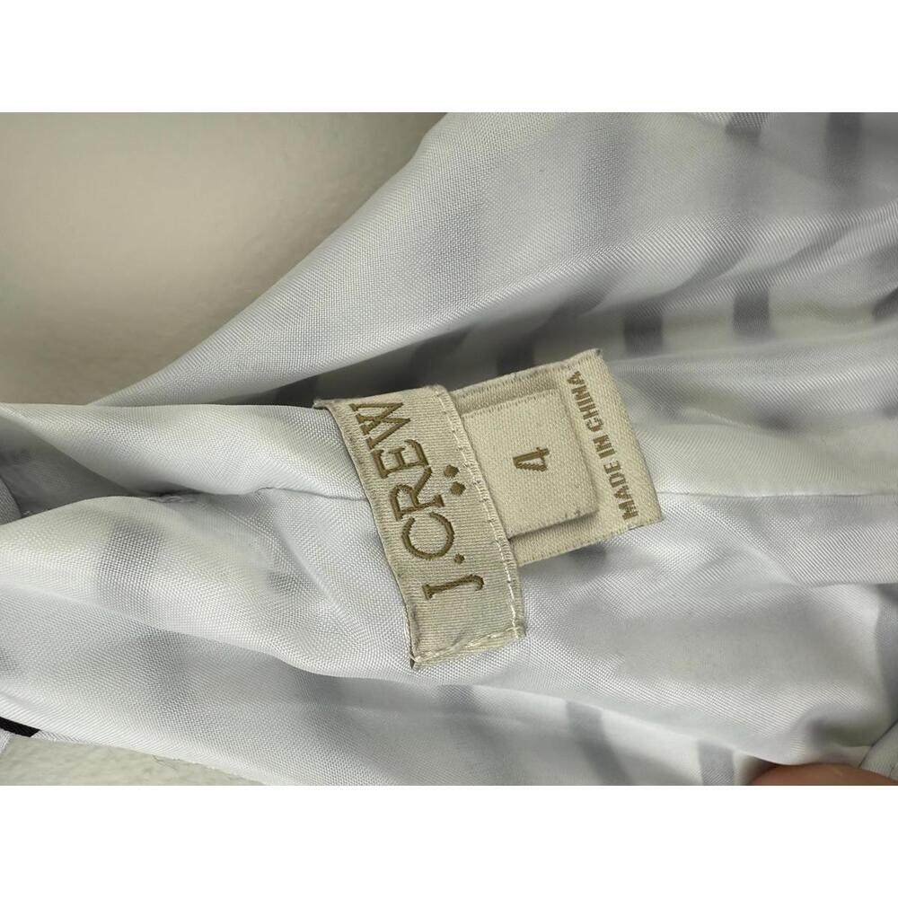 J.Crew Factory White and Black Striped Sleeveless Athletic Dress - Size - 4 - Picture 4 of 5